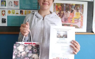 Učenica Iva Grbavec osvojila 2. mjesto na Međunarodnom likovnom natječaju