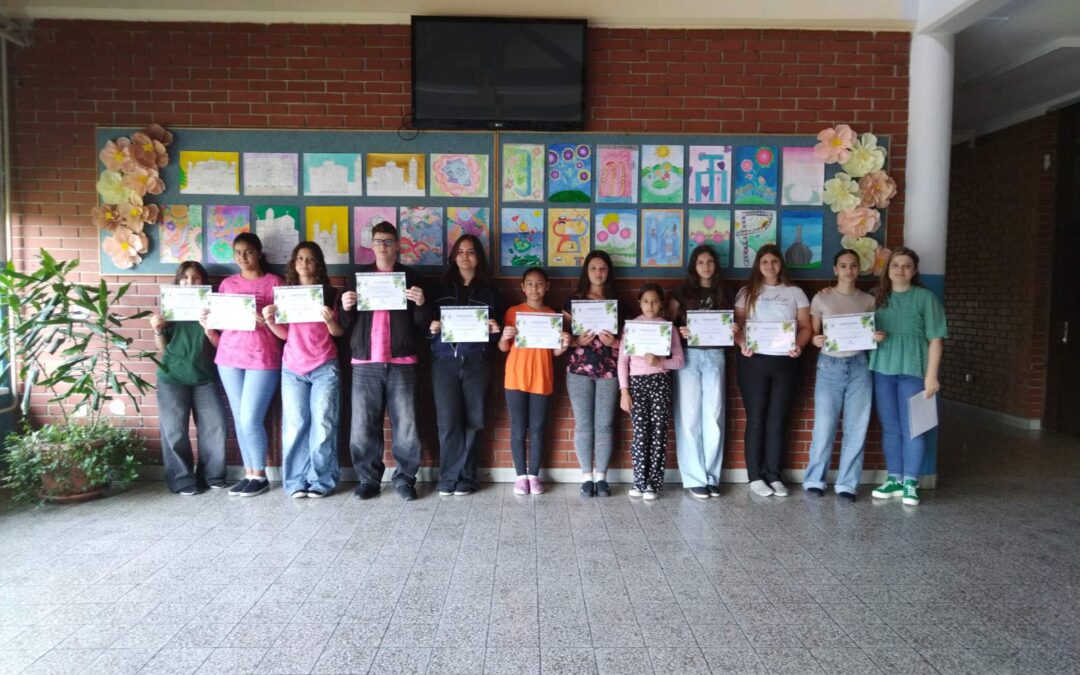 Likovna grupa OŠ Domašinec u međunarodnom eTwinning projektu „Green Skills, Better World“