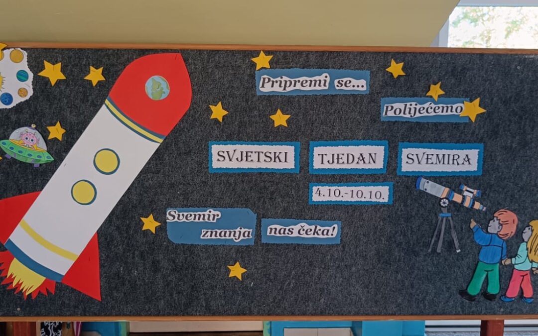 Svjetski tjedan Svemira u našoj školi!