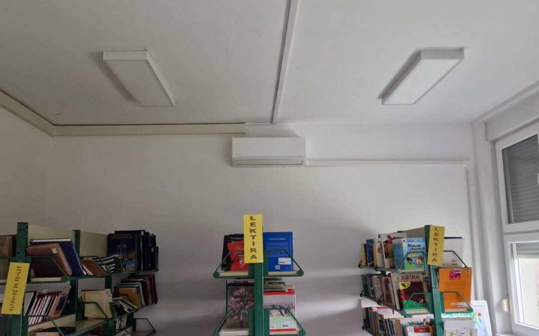 Instalacija klima uređaja u OŠ Domašinec – velika zahvala načelniku Općine Domašinec, tvrtki Instalacije Bočkaj i Saneli Bočkaj