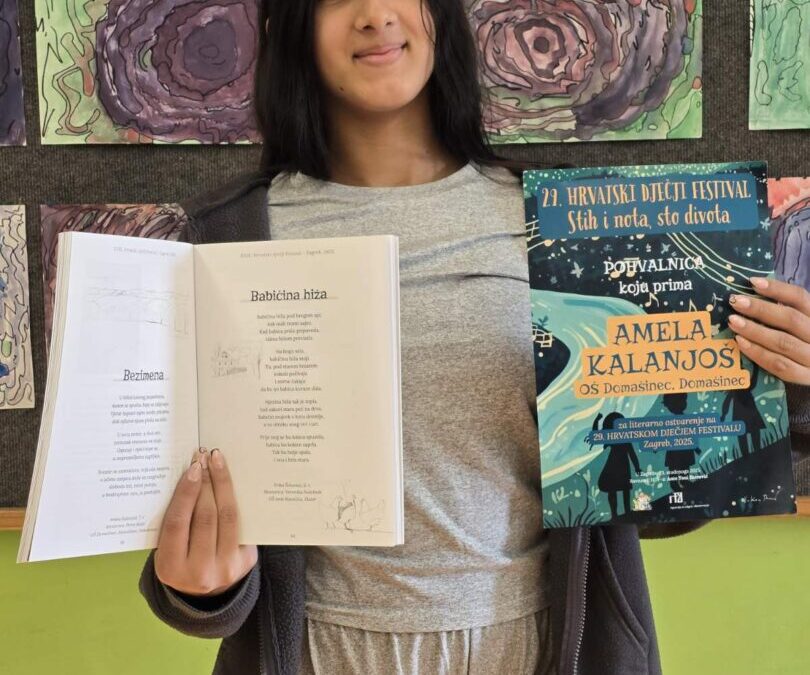 Uspjeh naše učenice na literarnom natječaju!