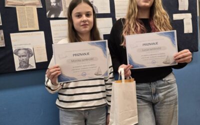 Literarni uspjeh na natječaju “Joža Horvat – književnik i moreplovac”