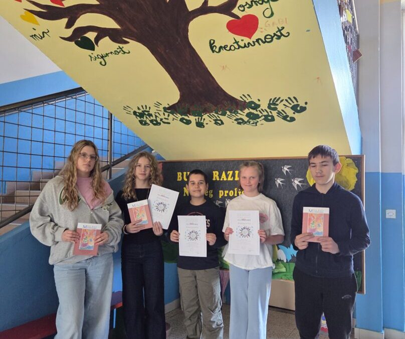 Veliki uspjeh naših učenika na XX. natječaju „Poj riči materinske“