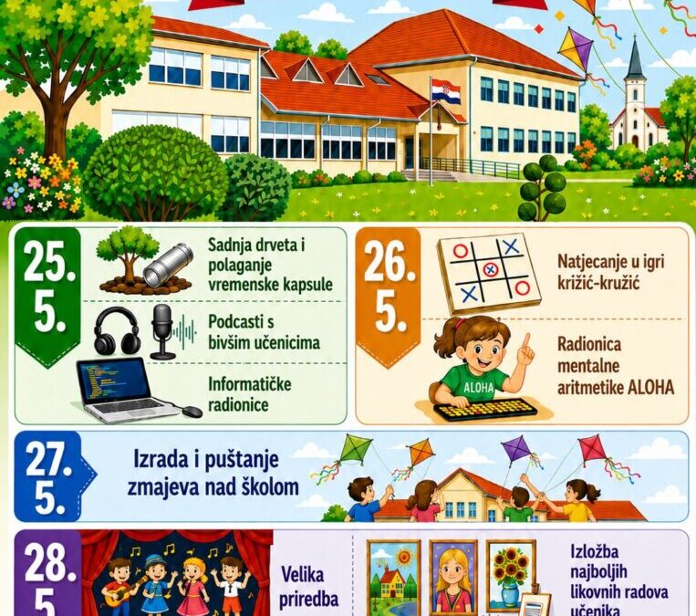 150 godina školstva u Domašincu: tjedan proslave Dana škole i Dana Općine Domašinec