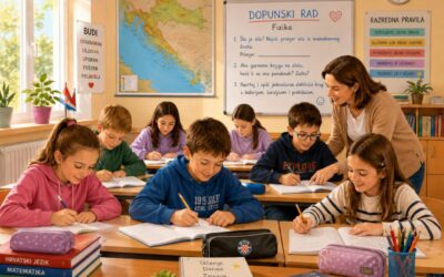 Raspored dopunskog rada Osnovne škole Domašinec