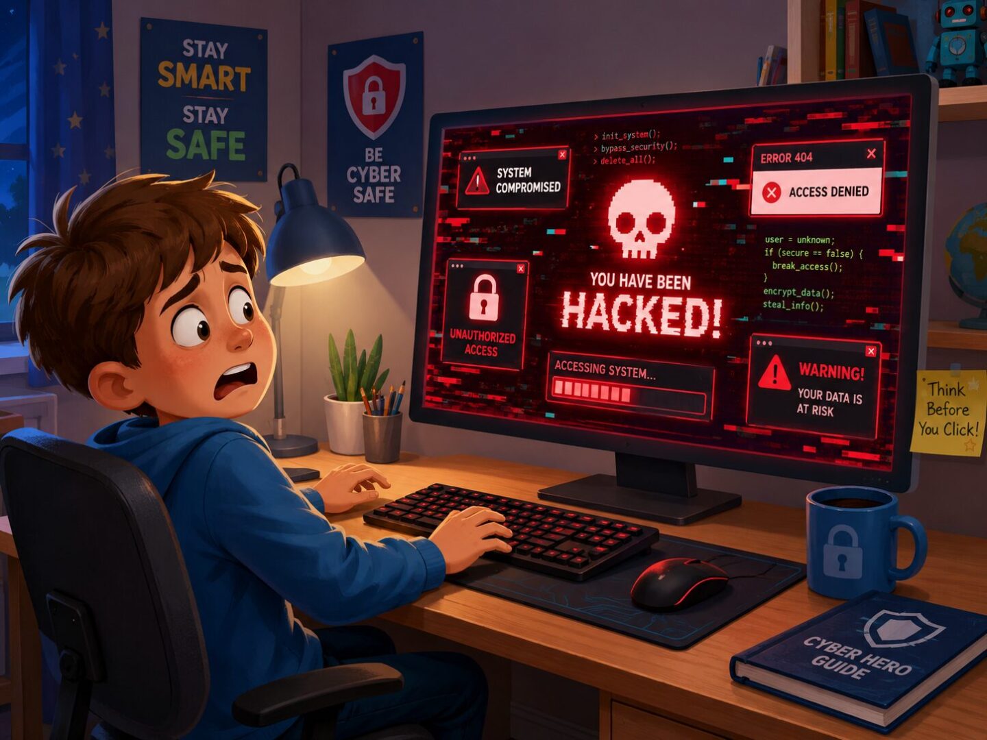 hacked