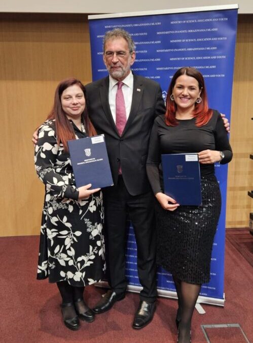 Renata Martinec i Emina Kefelja među 518 najboljih odgojno-obrazovnih djelatnika u Hrvatskoj